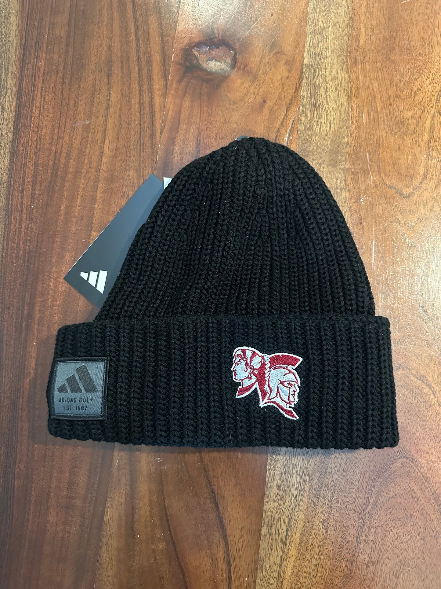 Spearfish Spartans Adidas Novelty Beanie - Black