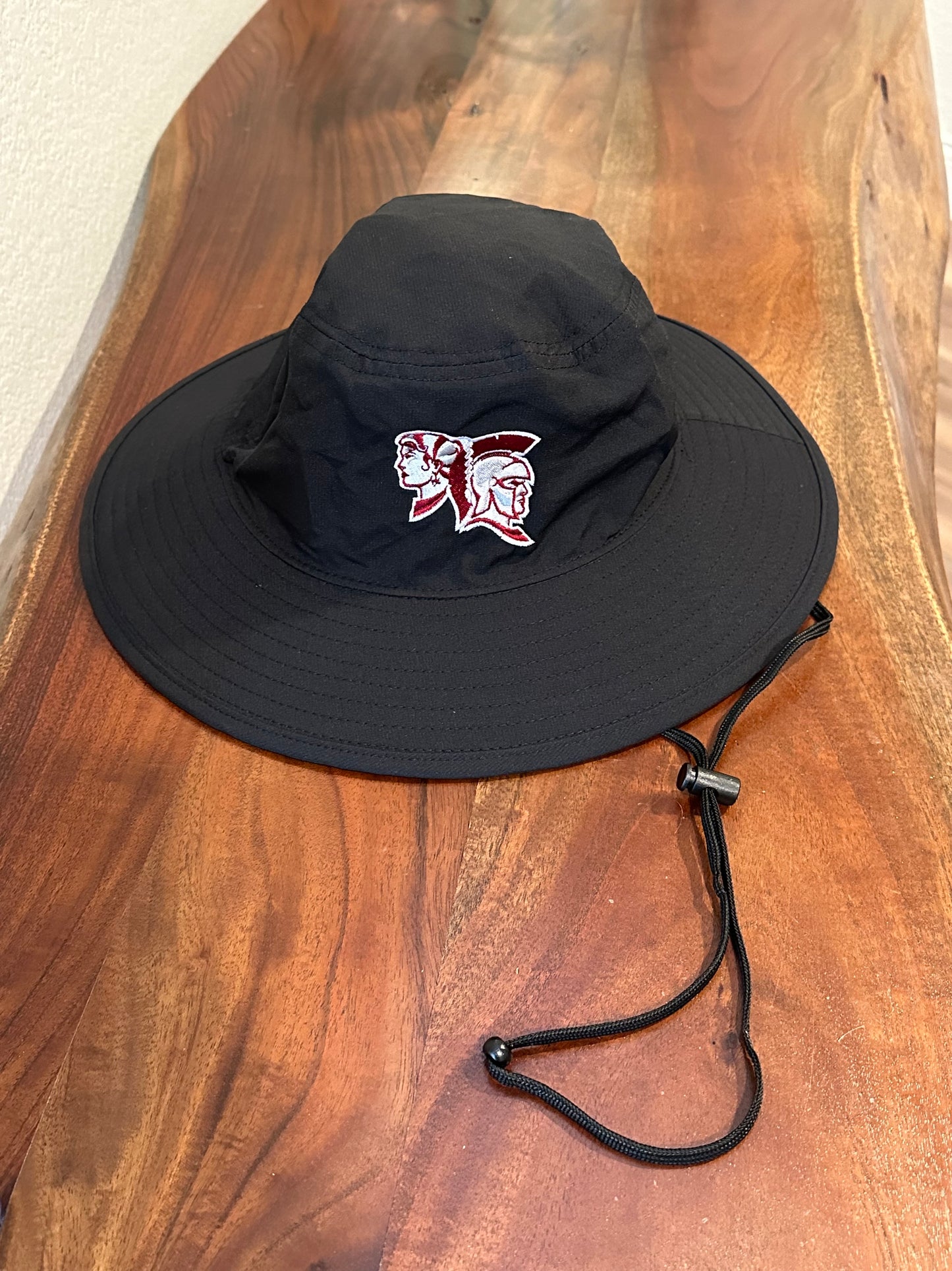 Spearfish Spartans Adidas Wide Brim Sun Hat - Black
