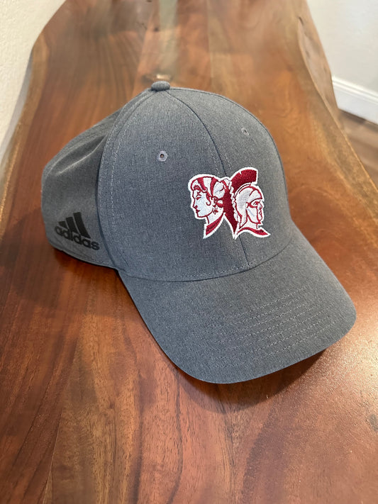 Spearfish Spartans Adidas Heather Badge of Sport Snapback Cap