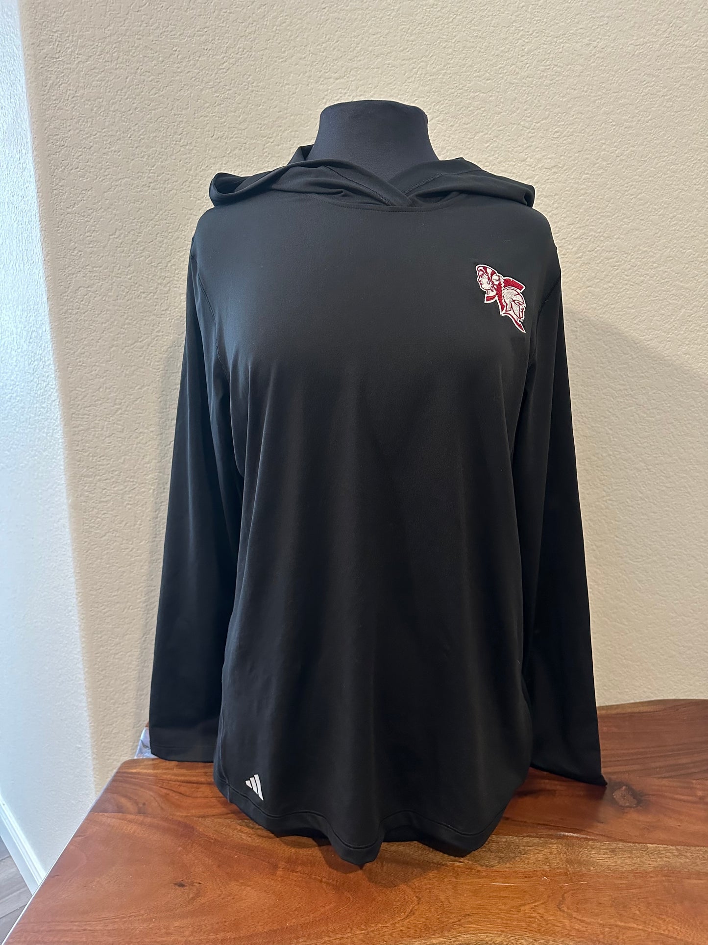 Spearfish Spartans Adidas Women's Performance Hoodie - Black