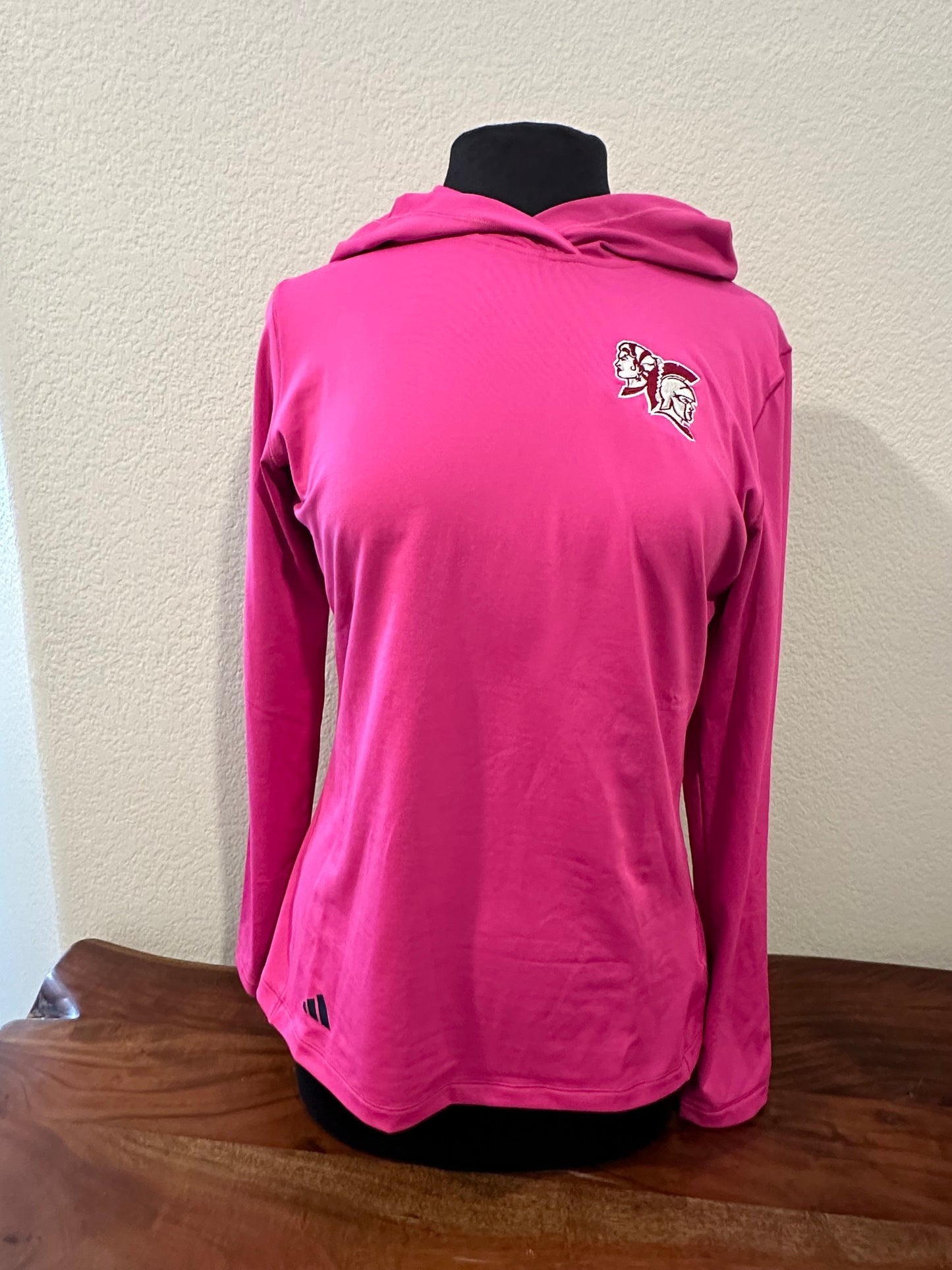 Spearfish Spartans Adidas Women's Performance Hoodie - Lucid Fuchsia