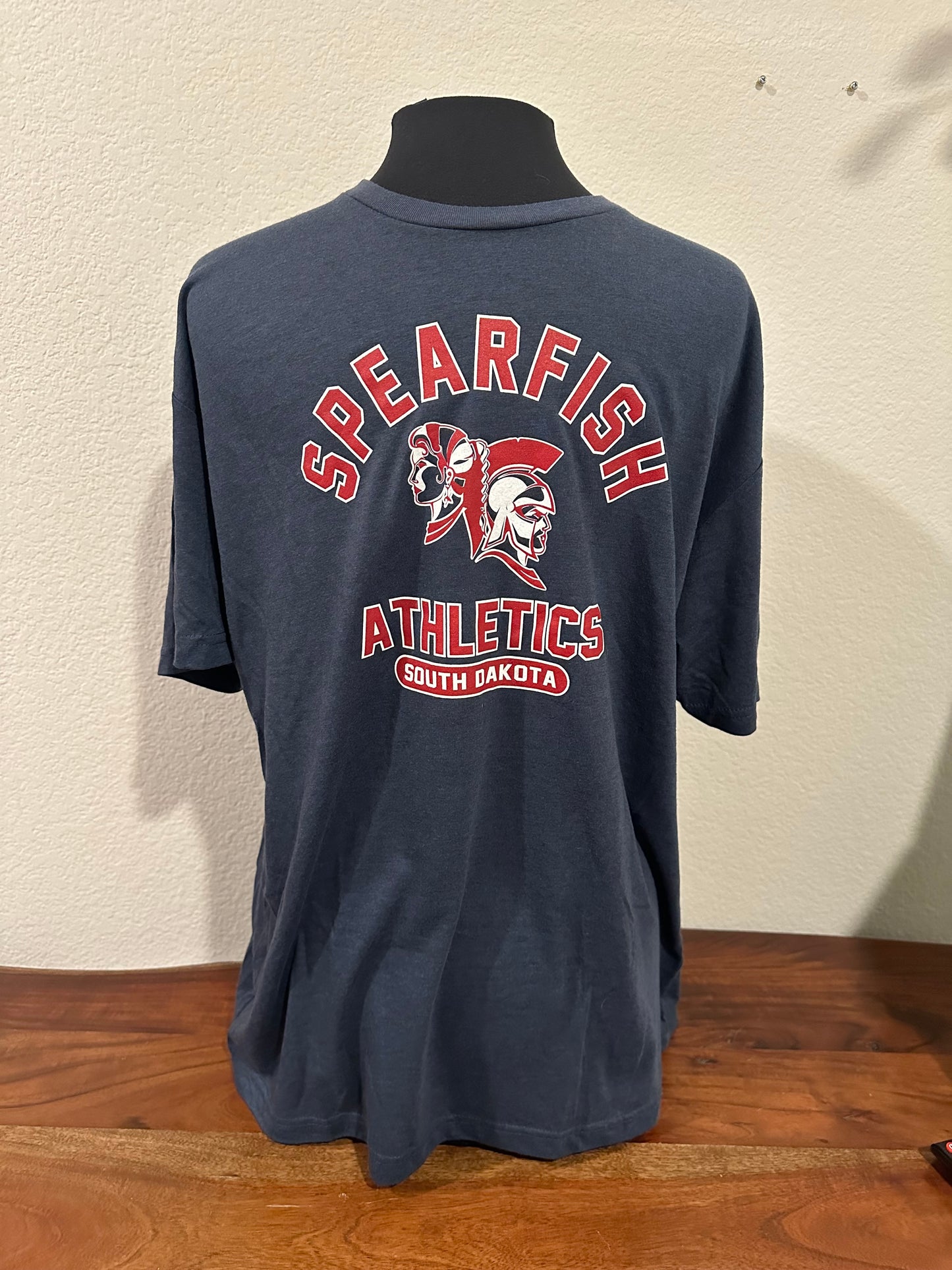 Spearfish Spartans Next Level TriBlend T-Shirt - Legion Blue