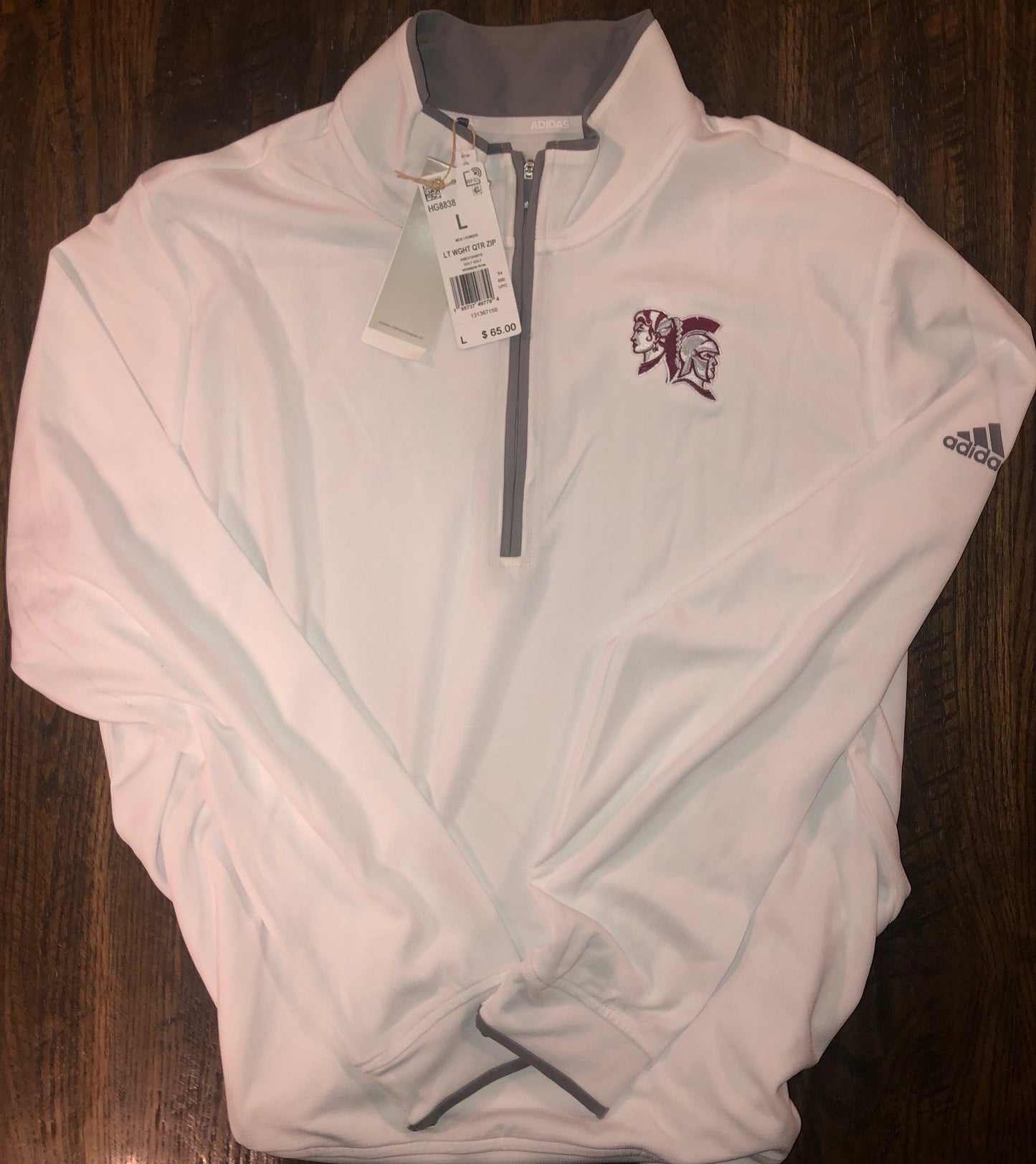 Spearfish Spartans Adidas UPF 1/4 Zip Pullover
