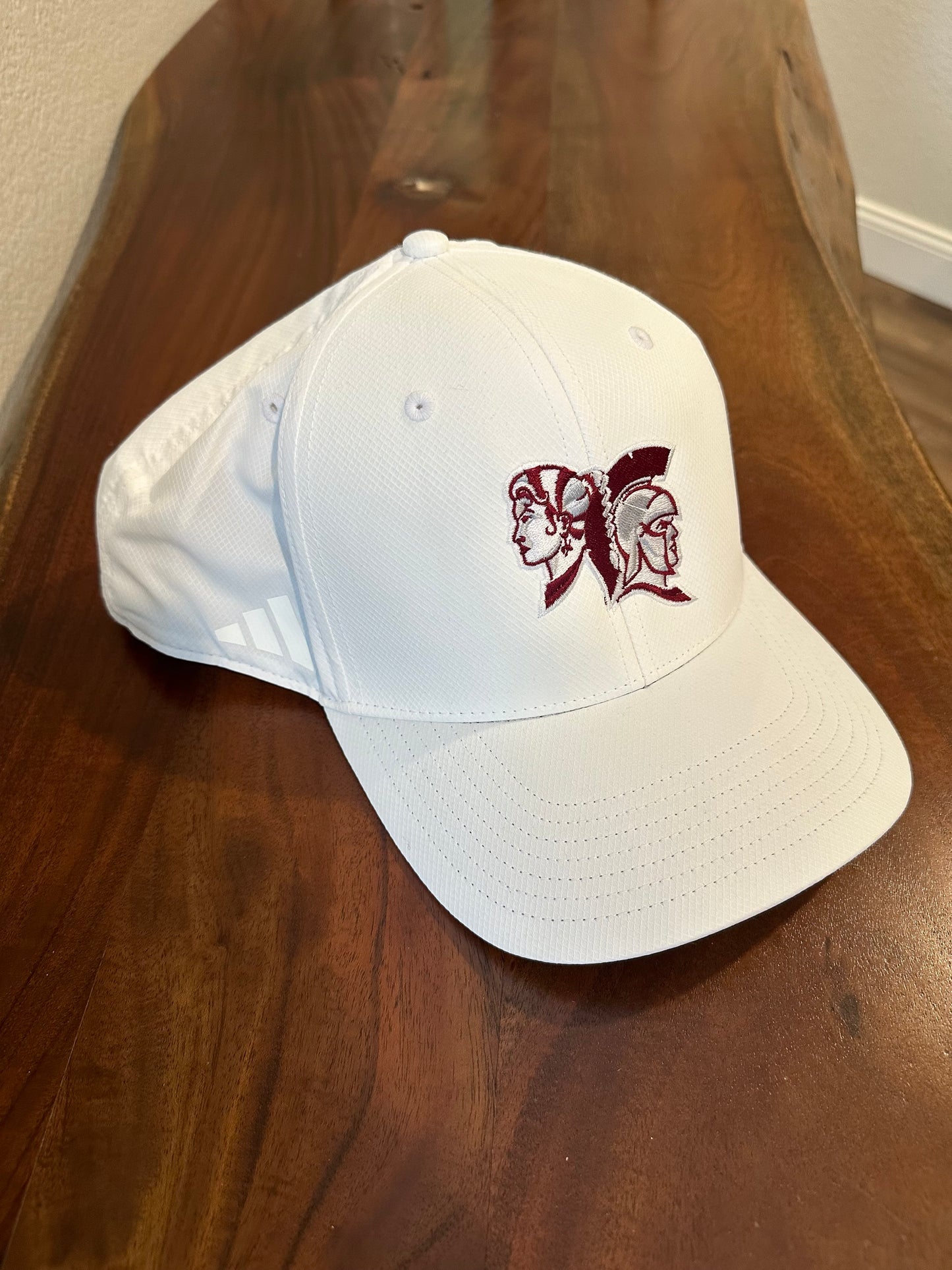 Spearfish Spartans Adidas Tour Snapback Cap - White