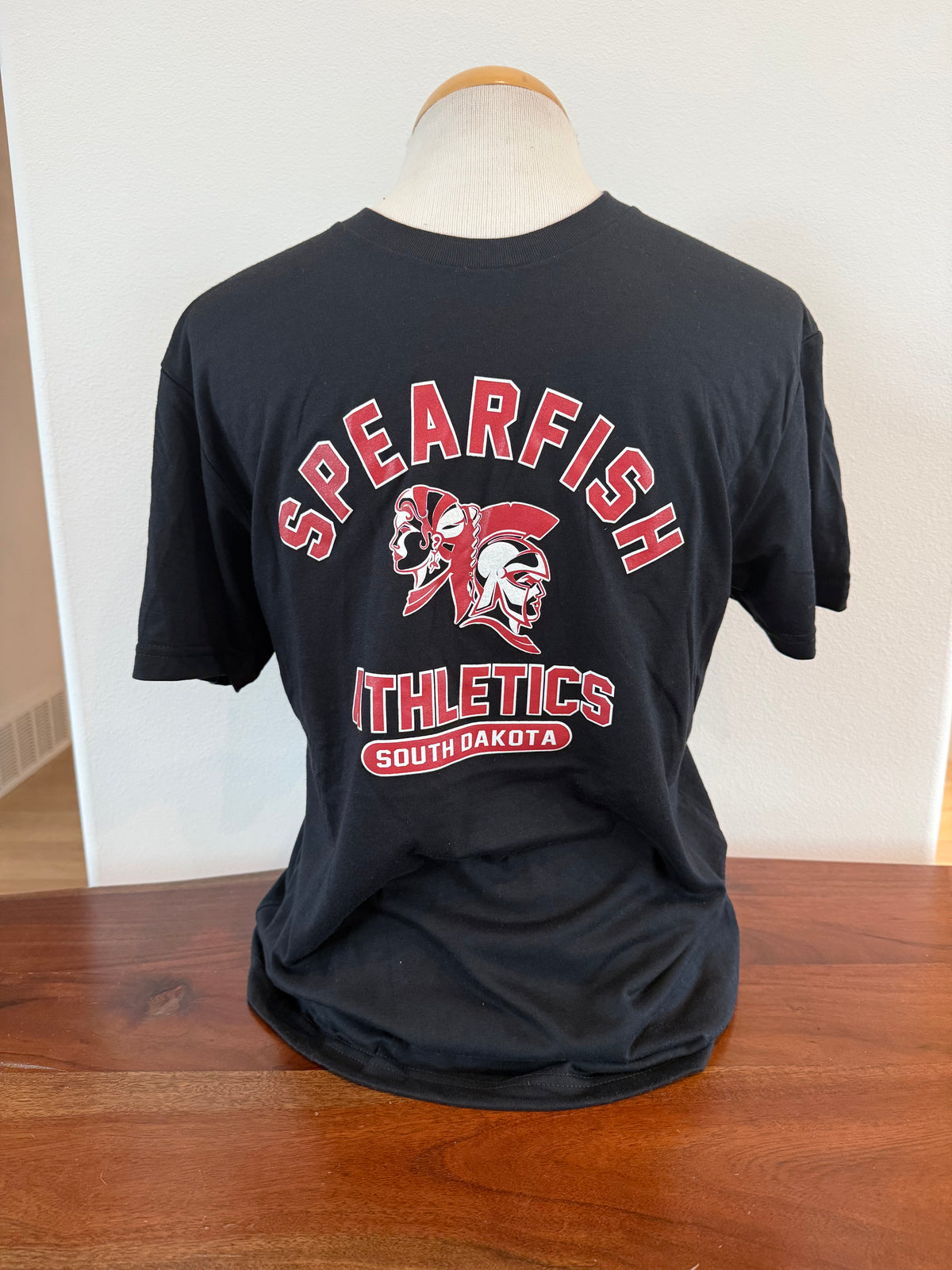BACK IN STOCK!! Spearfish Spartans Next Level TriBlend T-Shirt - Black