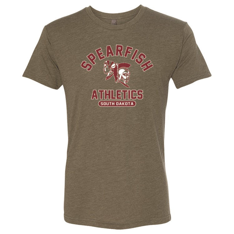 Spearfish Spartans Next Level TriBlend T-Shirt